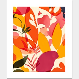 Summer Garden Abstract Posters and Art